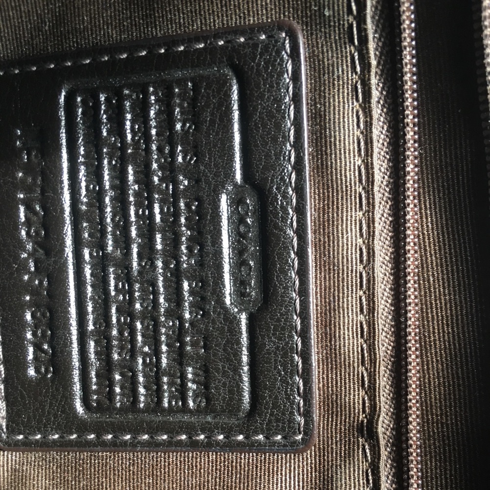 Coach cream, tan and brown crossbody bag - Picture 7 of 7